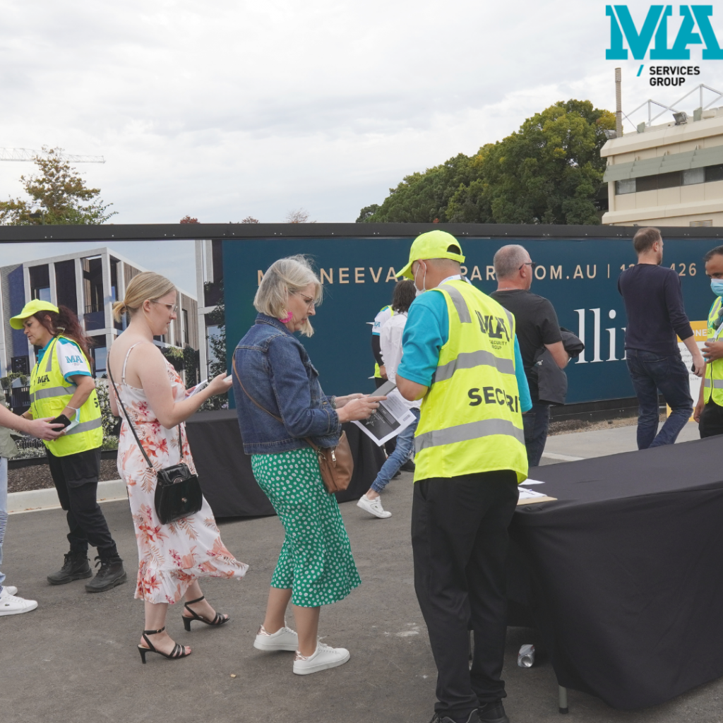 Crowd Management by MA Services Group