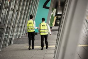 Security Guards Patroling